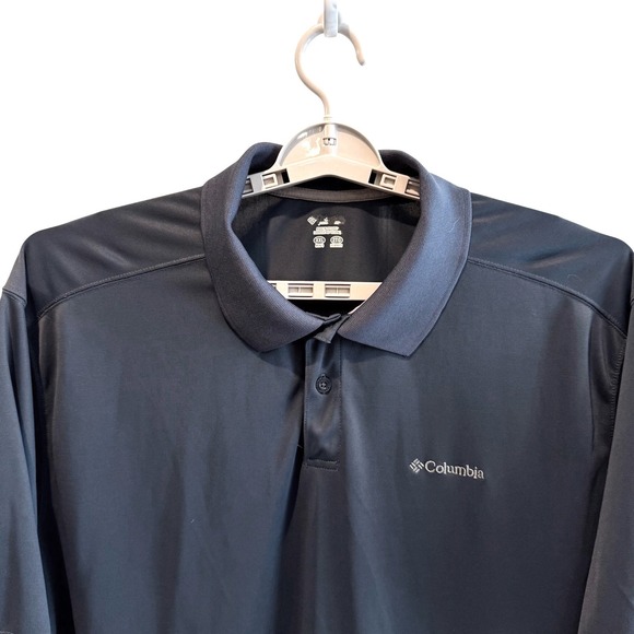 Columbia Other - Columbia Mens Omni-Freeze Gray Short Sleeve‎ Polo Shirt Golf Sport Mens XXL
